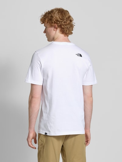 The North Face T-shirt met labelprint Wit - 5