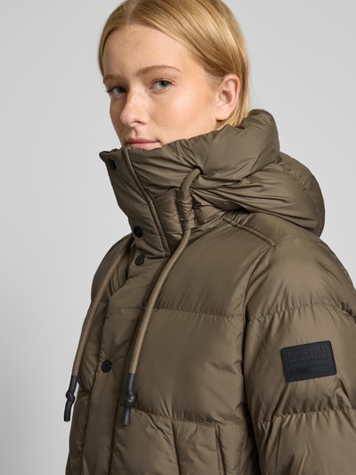 G-Star Raw Steppparka mit Druckknopfleiste Modell 'Whistler' Khaki 3