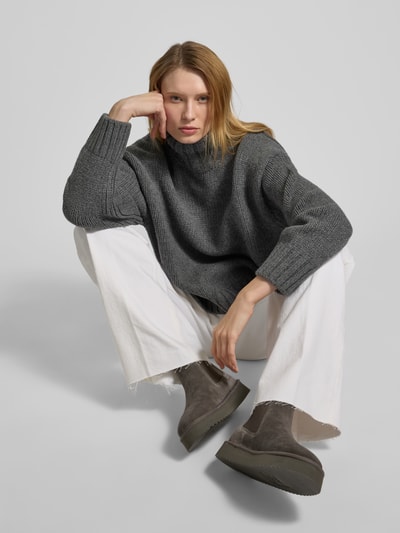 Copenhagen Chelsea Boots aus echtem Leder Dunkelbraun 1