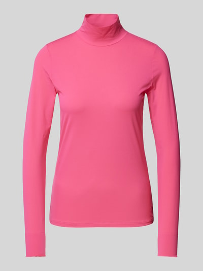 Marc Cain Longsleeve mit Stehkragen Pink 2