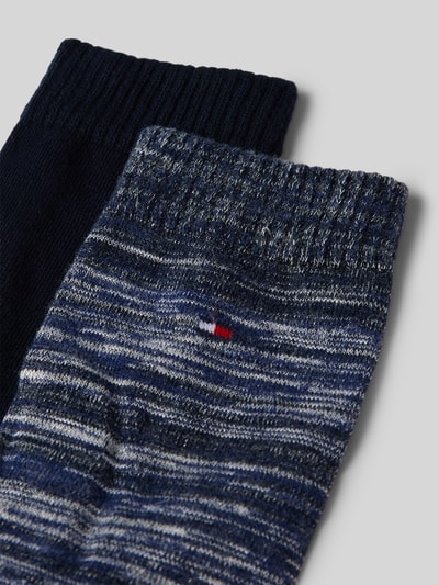 Tommy Hilfiger Socken aus Viskose-Mix im 2er-Pack Dunkelblau 2