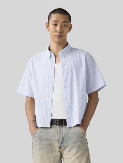 Levi's® Koszula casual z mieszanki bawełny, krój regular fit Jasnoniebieski 1