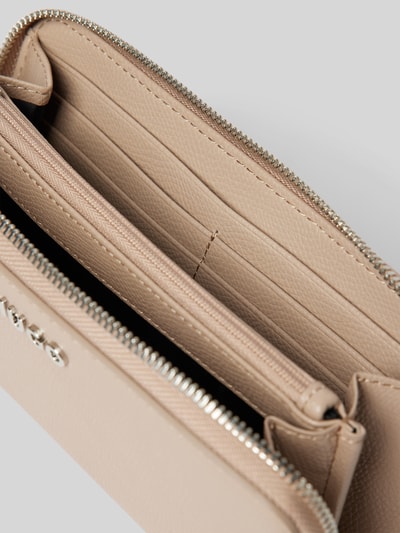 HUGO Portemonnaie mit Label-Detail Modell 'CHRIS' Sand 3