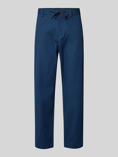 Produktfoto, Tapered Chino mit Kordelzug Modell 'CHINO ST-P' von BOSS Orange in Unifarben, Passform: Tapered, aus Baumwoll-Mix