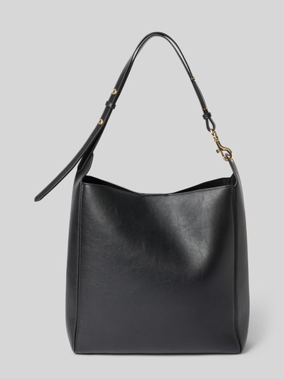 MANGO Handtasche mit Magnetverschluss Modell 'DALMA' Black 3