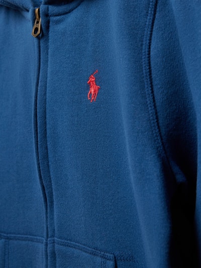 Polo Ralph Lauren Teens Sweatjack met logostitching Rookblauw - 2