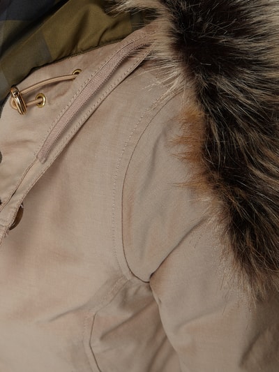 Barbour Parka mit Webpelz Modell 'Culloden' Sand 2