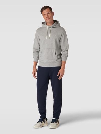 Polo Ralph Lauren Hoodie met labelstitching Lichtgrijs - 1