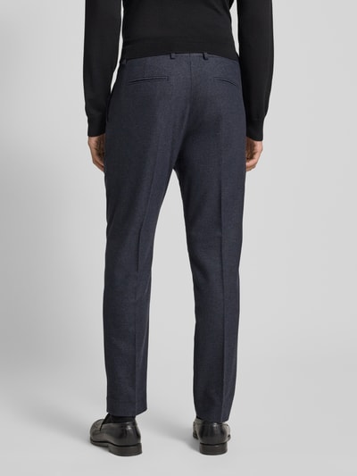 SELECTED HOMME Slim fit pantalon met wol, model 'REED' Marineblauw - 5