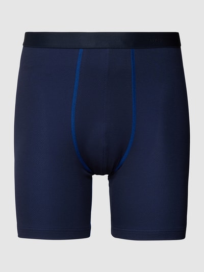 Mey Boxershort met labeldetail Donkerblauw - 2