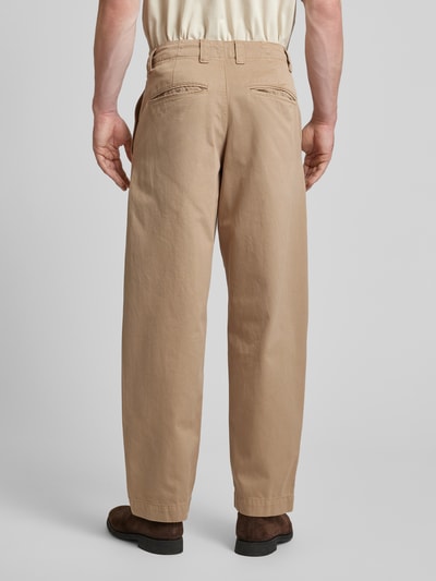 ANNARR Chino mit Paspeltaschen am Gesäß Modell 'STORM' Beige 5