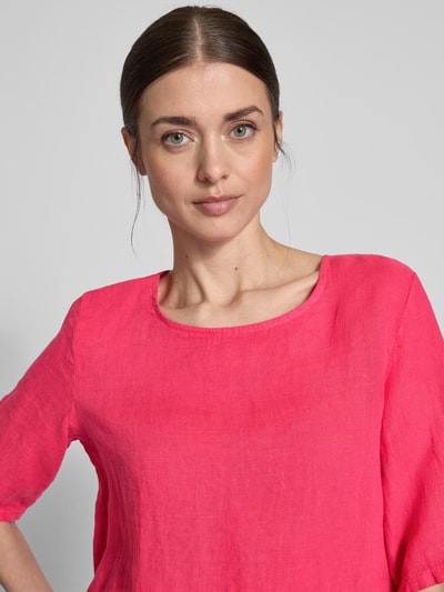 ZABAIONE Blouseshirt met 1/2-mouwen Felroze - 3