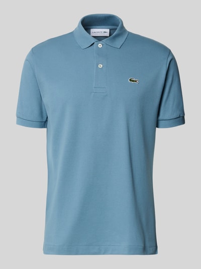 Lacoste koszulka polo o kroju regular fit z czystej bawełny model 'CORE' Szaroniebieski 1
