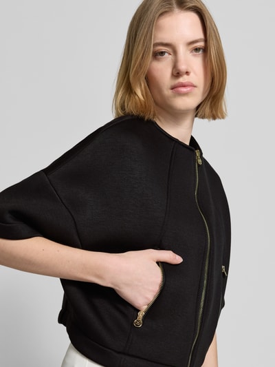 Rinascimento Jacke mit 1/2-Arm und Reißverschlusstaschen Black 3