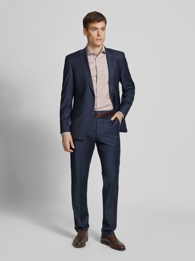 Profuomo Slim Fit Business-Hemd mit Kentkragen Modell 'Cutaway' Rose 1