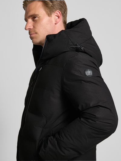 LUHTA Steppmantel mit Zweiwege-Reißverschluss Modell 'KAUSTINEN' Black 3