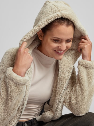 Only Sweatjacke mit Kapuze Modell 'NEW ANNA' Sand 3