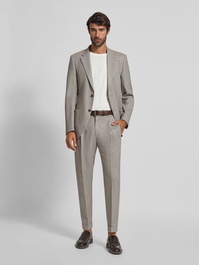 Strellson Regular Fit Anzughose mit Wollanteil Modell 'LUIS' Beige 1