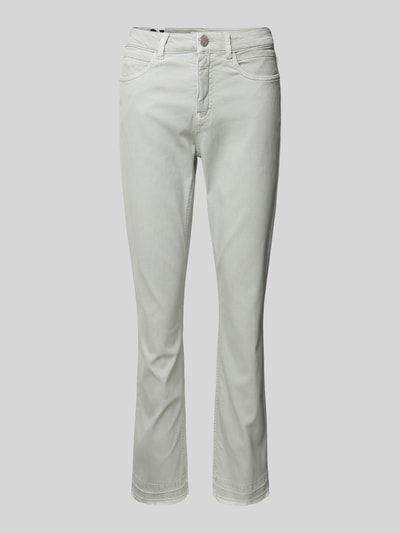 OPUS PANTS Slim fit broek met steekzakken, model 'Melly' Rietgroen - 2