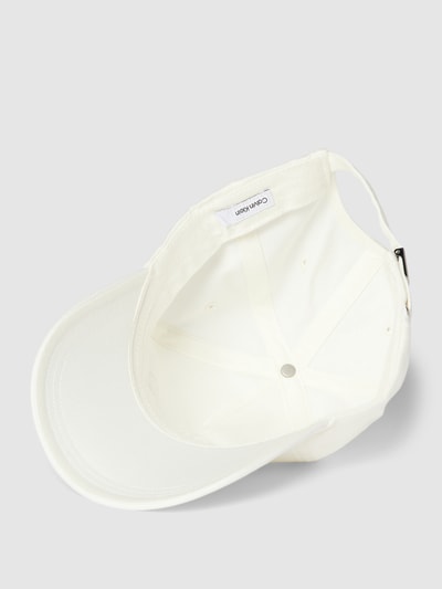 CK Calvin Klein Cap mit Label-Detail Offwhite 2