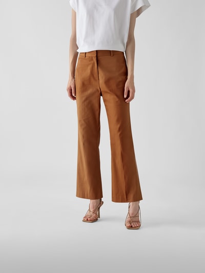 Nili Lotan Chino im Flared Cut Senfgelb 4