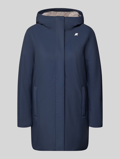 K-WAY Regular Fit Mantel mit Logo-Applikation Modell 'SOPHIE' Marine 1