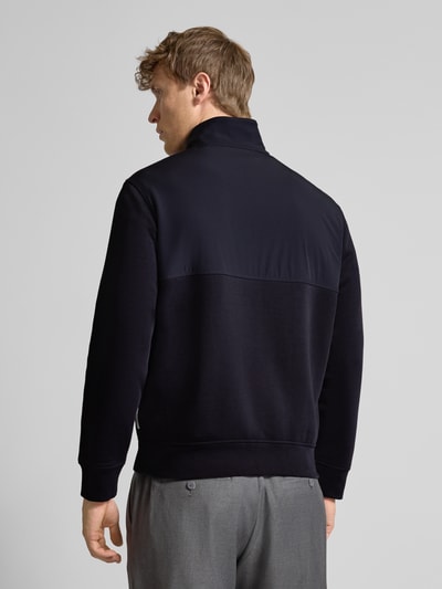 ARMANI EXCHANGE Sweatjack met tweewegsritssluiting, model 'FELPA' Marineblauw - 5