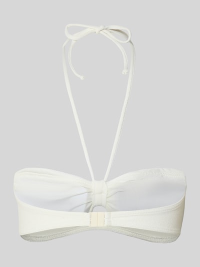 Banana Moon Bikini-Oberteil mit Ziermuschelbesatz Modell 'Kenteo' Offwhite 3