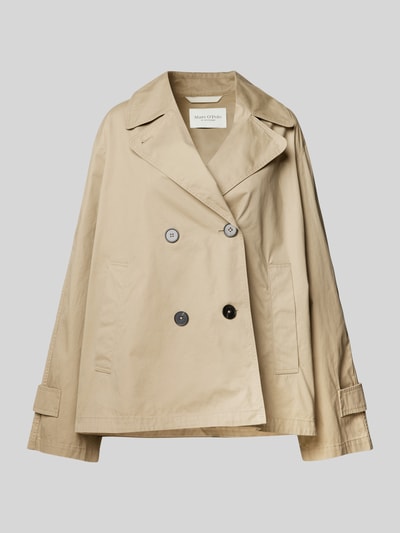 Marc O'Polo Regular Fit Caban-Jacke aus reiner Baumwolle Sand 2