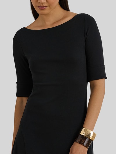 Lauren Ralph Lauren Regular Fit Jersey-Kleid aus Baumwoll-Mix Modell 'MUNZIE' Black 3