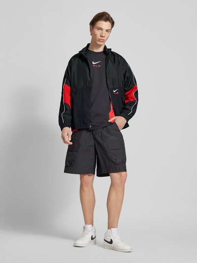 Nike Trainingsjack met opstaande kraag Zwart - 1