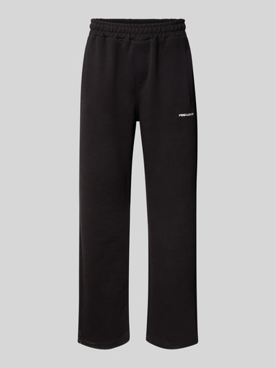 Pegador Sweatpants mit Logo-Stitching und elastischem Bund Black 2