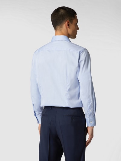 Eton Regular Fit Zakelijk regular fit overhemd van twill Bleu - 5