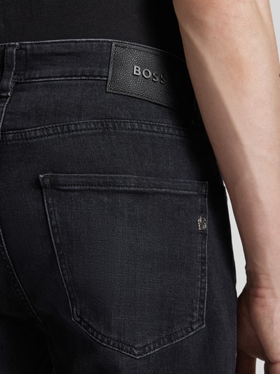 BOSS Regular Fit Jeans Modell 'Delaware' Dunkelgrau 3