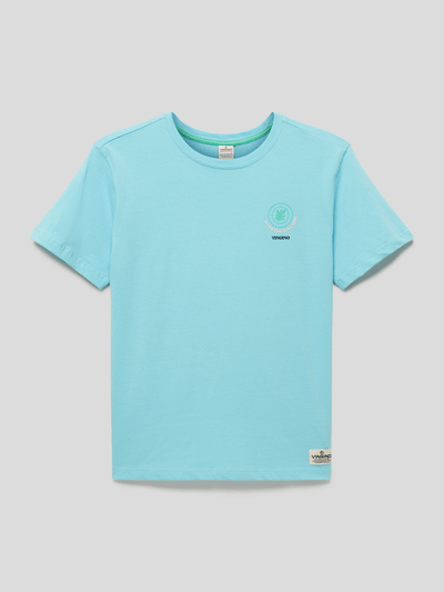 VINGINO T-Shirt mit Logo-Patch Modell 'HOY' Aqua 1