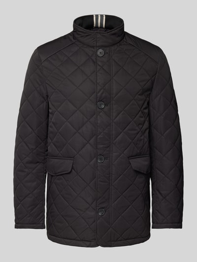 Christian Berg Men Steppjacke mit Pattentaschen Black 2