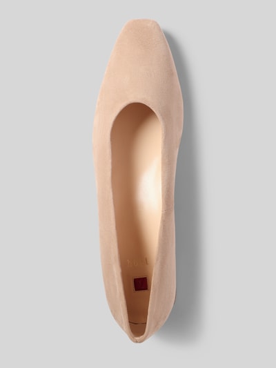 Högl Ballerinas mit Blockabsatz Taupe 3