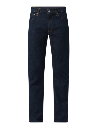 Levi's® Slim straight fit jeans met stretch, model '513' Jeansblauw - 2