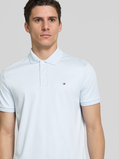 Tommy Hilfiger Regular fit poloshirt van puur katoen Lichtblauw - 3