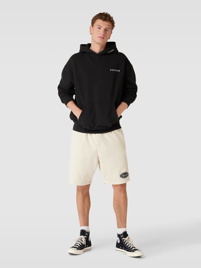 PEGADOR Sweatshorts mit Label-Detail Modell 'Boyd' Offwhite 1