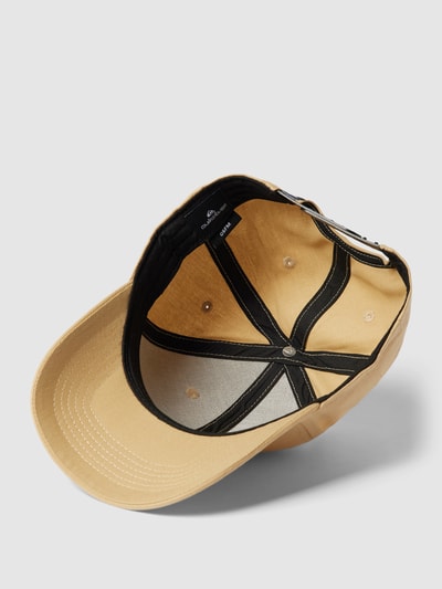 Quiksilver Czapka z daszkiem i detalem z logo model ‘DECADES’ Beżowy 2