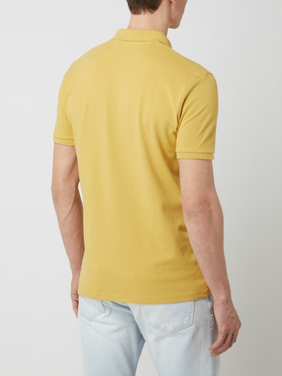 NO EXCESS Poloshirt van piqué  Geel - 5