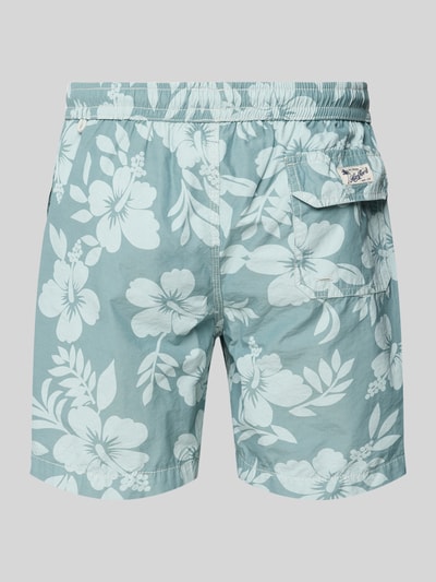 Hartford Regular Fit Badehose mit Gesäßtasche Schilf 3