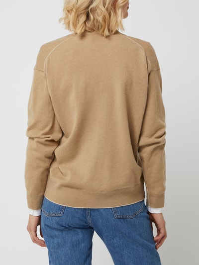 Lacoste Cardigan van wol  Camel - 5