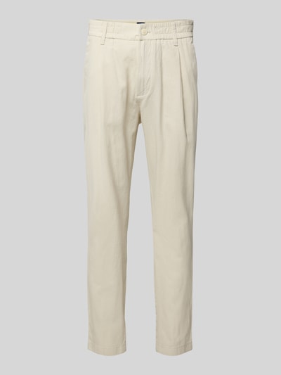 MCNEAL Leinenhose aus Leinen-Mix Offwhite Melange 2