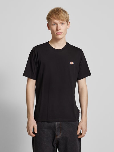 Dickies T-Shirt mit Label-Print Modell 'MAPLETON' Black 4