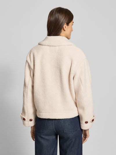 Mustang Jacke aus Teddyfell mit ausgesetzten Taschen Weiss 5