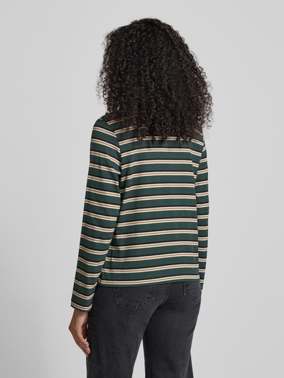 s.Oliver RED LABEL Regular fit poloshirt van puur katoen Donkergroen - 5