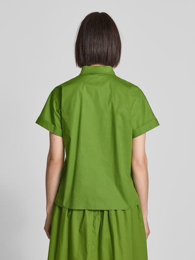 Marc Cain Regular Fit Bluse mit 1/2-Arm Grass 5