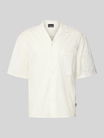 Review X MATW Vrijetijdsoverhemd met reverskraag Offwhite - 2